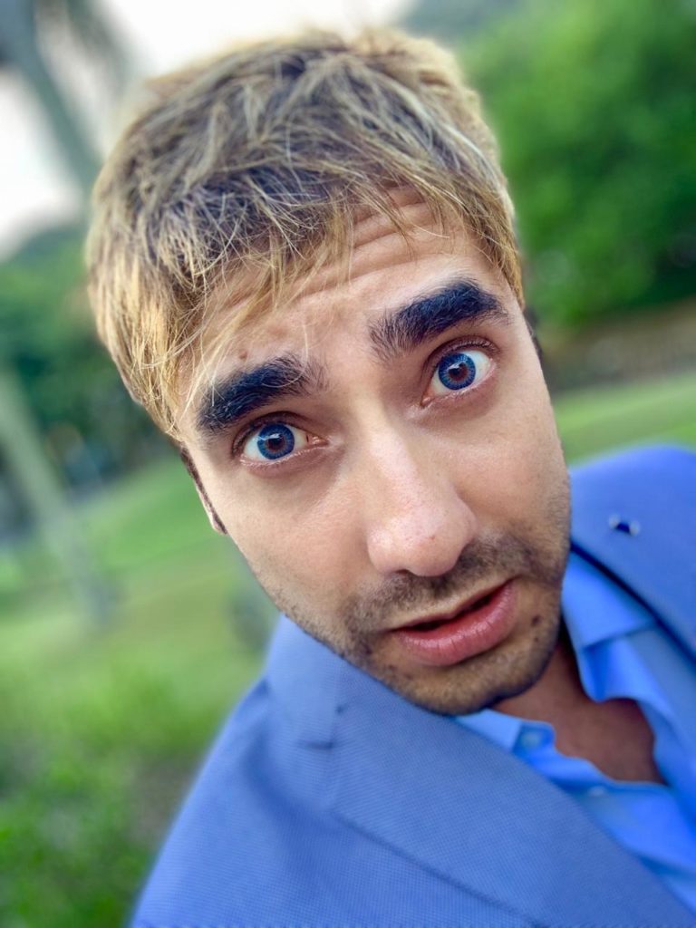 Andreas (Gabriel Godoy) em Verão 90