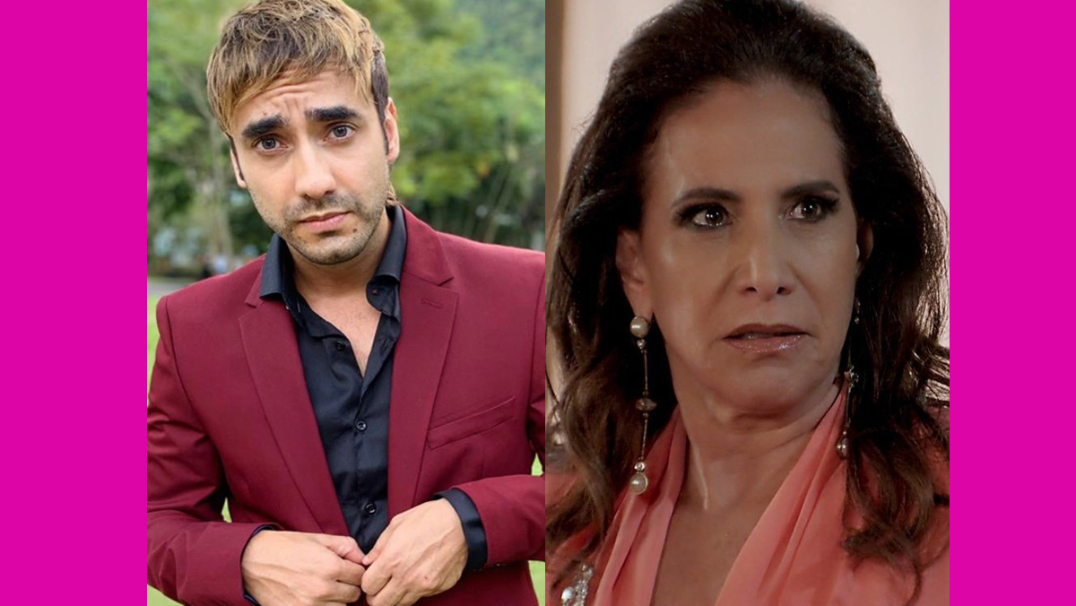 Andreas Moratti (Gabriel Godoy) e Mercedes (Totia Meireles) em Verão 90