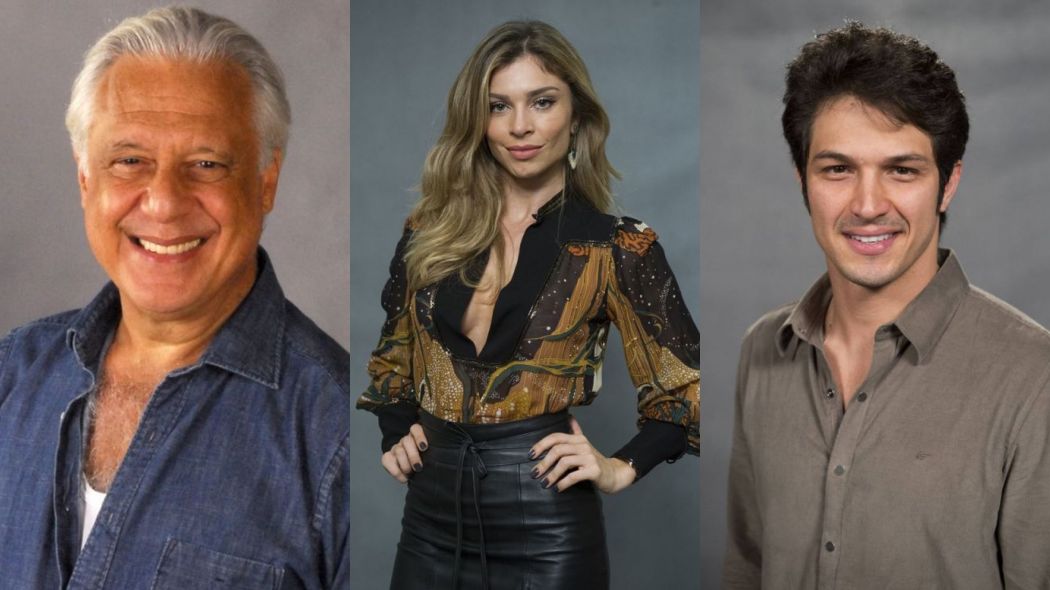 Antonio Fagundes, Grazi Massafera e Romulo Estrela