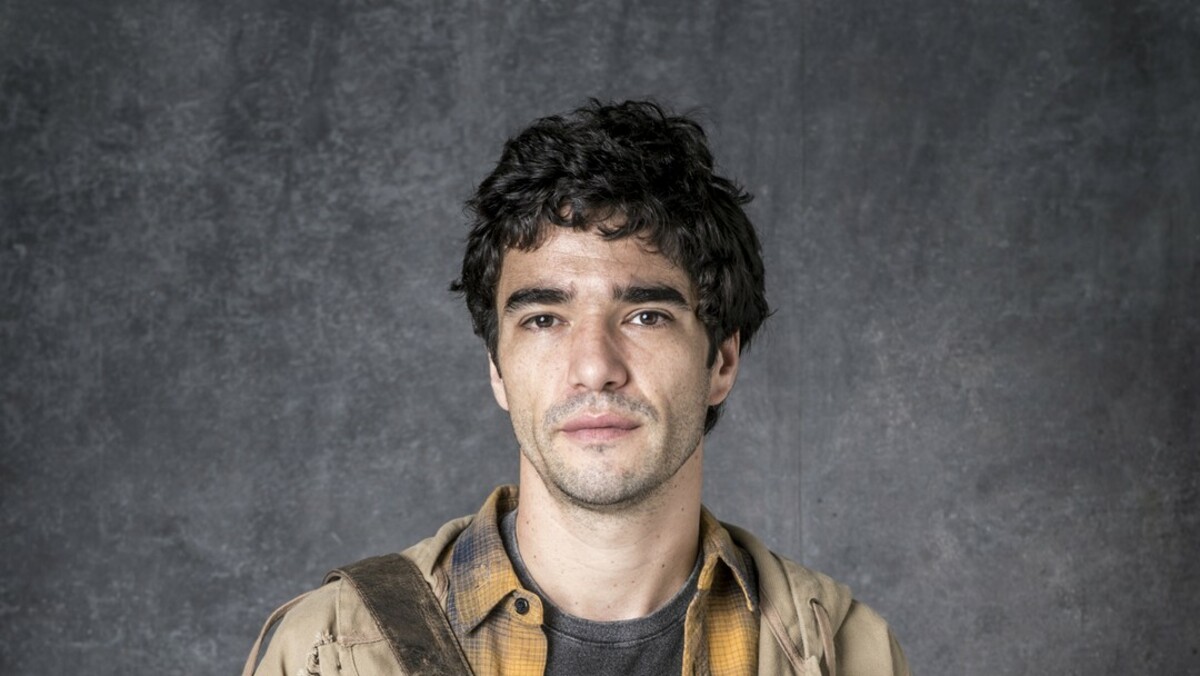 Caio Blat como o Geandro de O Sétimo Guardiao