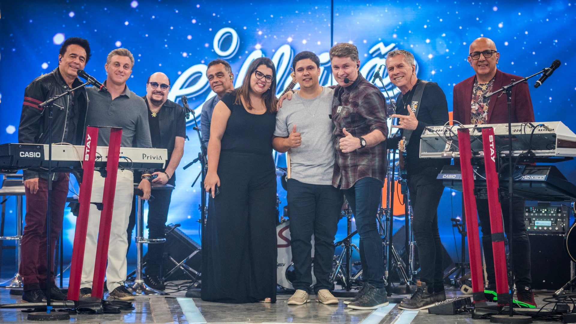 Grupo Roupa Nova surpreende fã no quadro ‘ O Caldeirão de hoje é com você