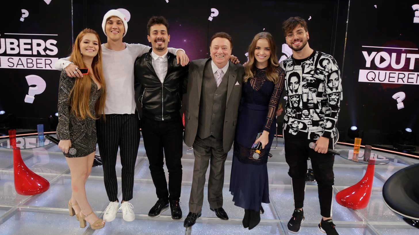 Carlinhos Maia no quadro Os Youtubers Querem Saber do Programa Raul Gil