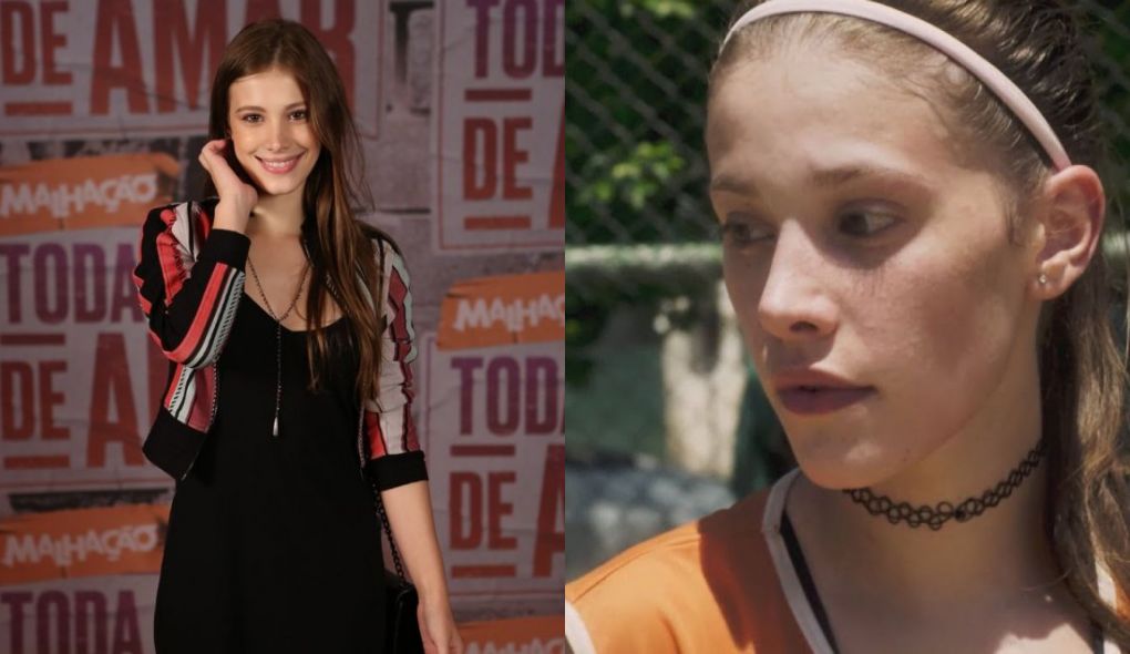 Caroline Dallarosa como a Anjinha de Malhação - Toda Forma de Amar