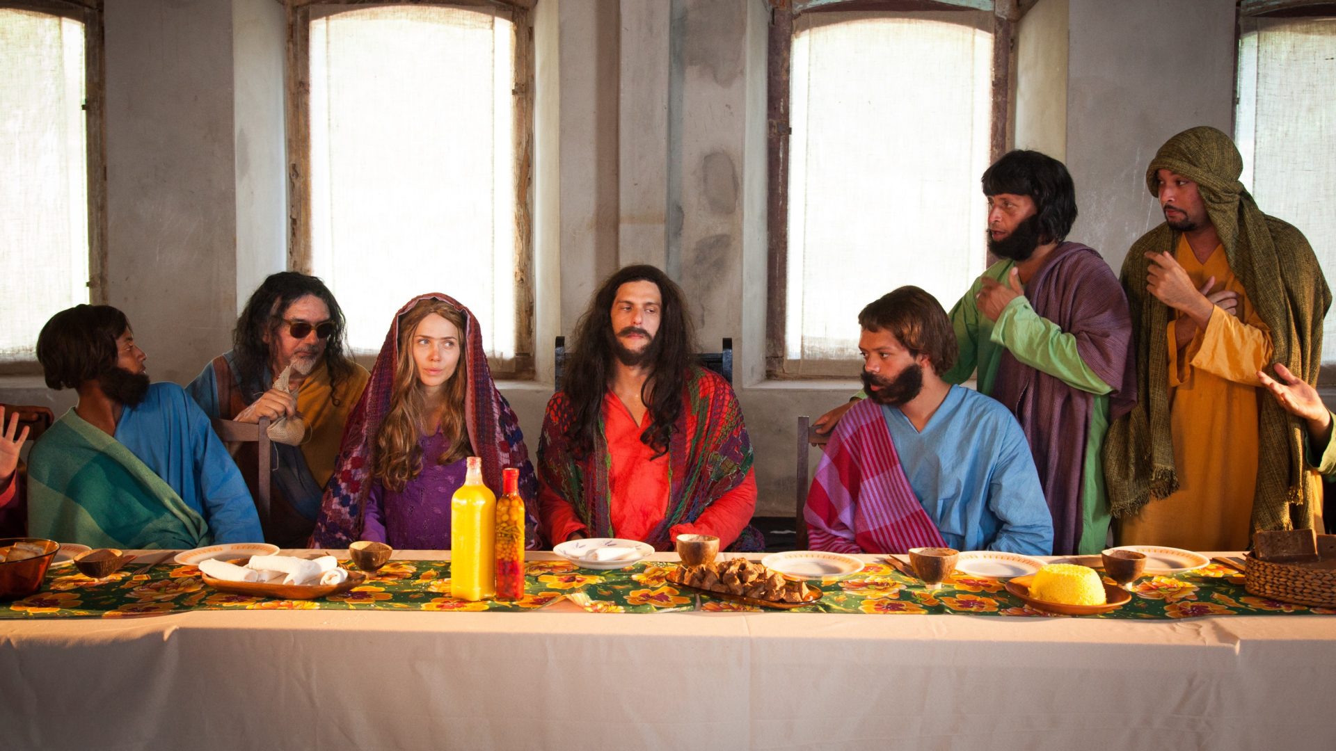 Cena do novo filme de Francis em Cine Holliúdy