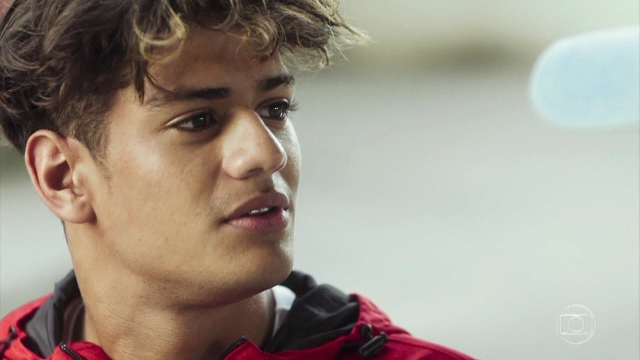 Cleber (Gabriel Santana) em Malhação