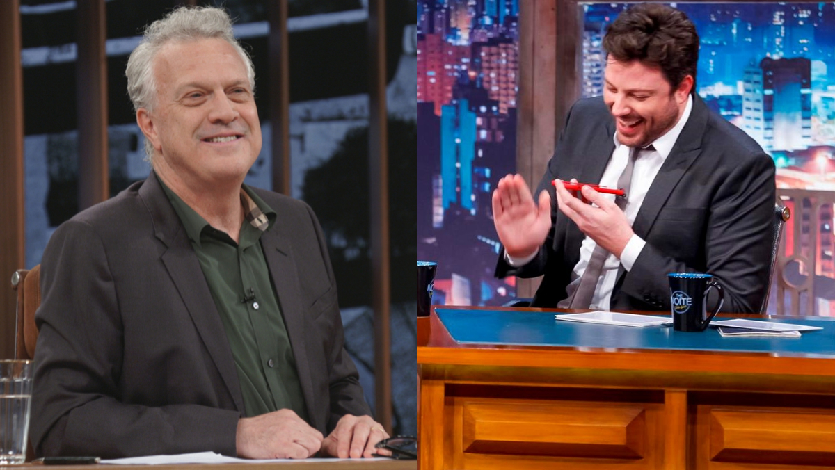 Conversa com Bial perde audiência para The Noite com Danilo Gentili