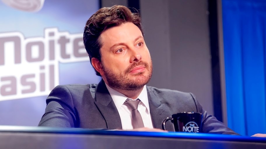 Danilo Gentili no programa The Noite