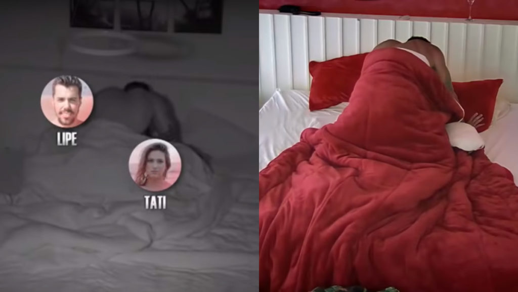 Tati Dias e Lipe aproveitaram bastante a Suíte Master