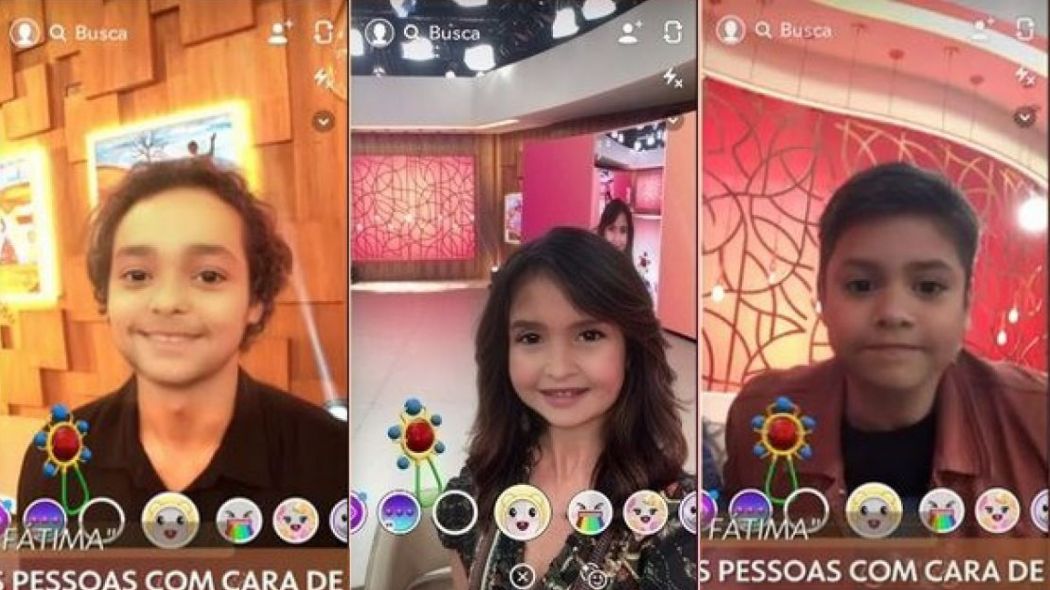 Eduardo Sterblitch , Fátima Bernardes e Lair Rennó no Encontro