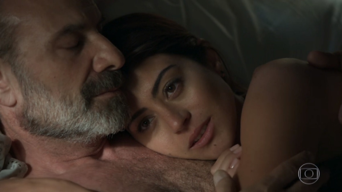 Elias (Marco Ricca) e Helena (Carol Castro), de Órfãos da Terra