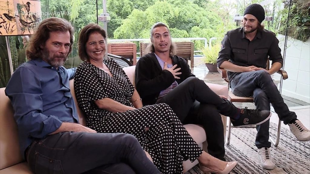 Família Vitti no extinto programa Vídeo Show 