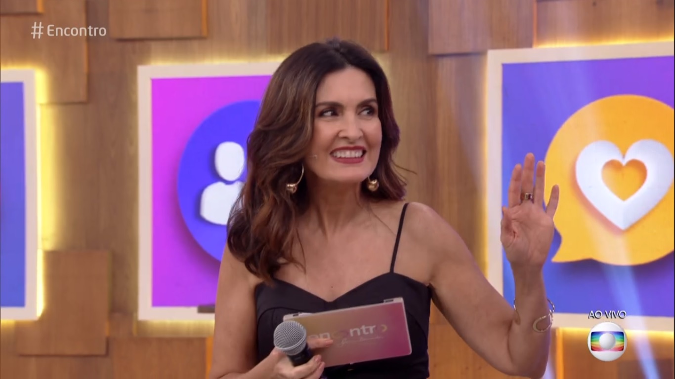 Fátima Bernardes no Encontro