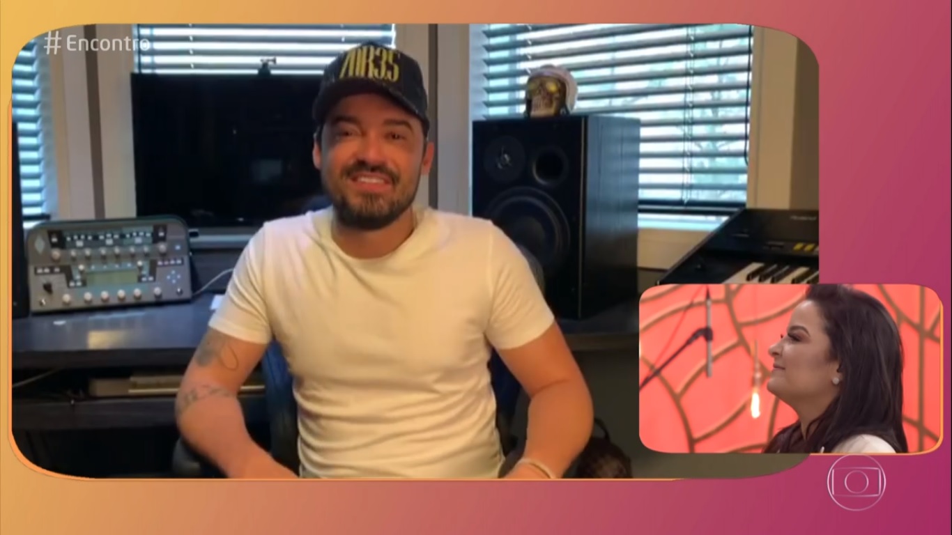 Fernando revelou no Encontro algumas manias de Maiara