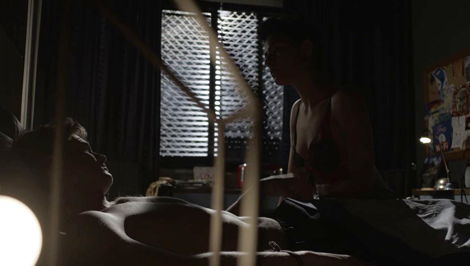 Filipe (Pedro Novaes) e Martinha (Beatriz Damini) em Malhação