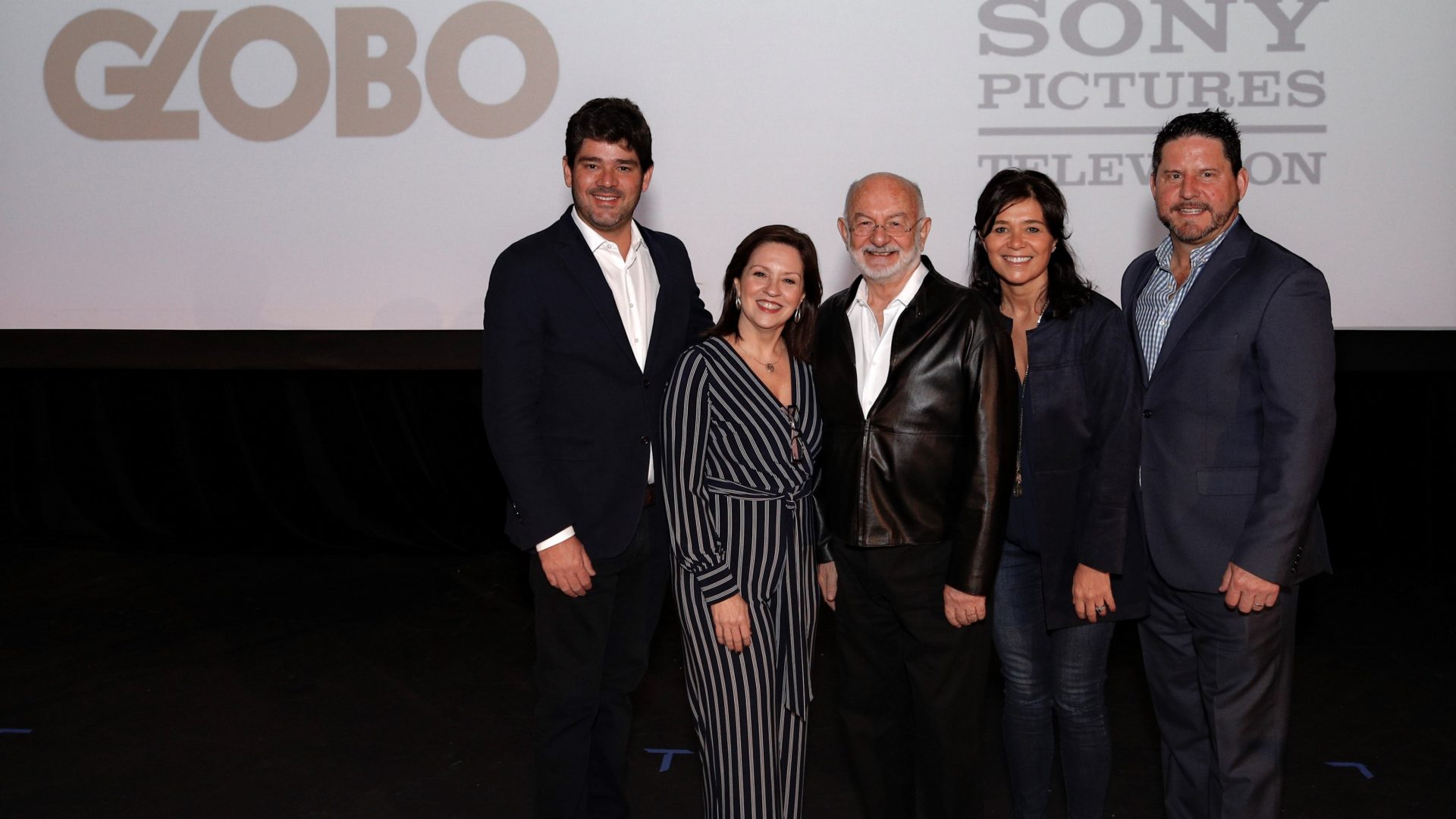 Raphael Corrêa Neto, Monica Albuquerque, Silvio de Abreu, Elisabetta Zenatti e Brendan Fitzgerald