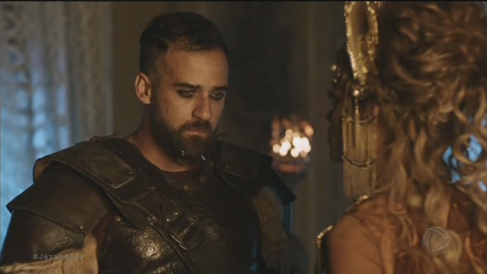 Hannibal (Rafael Sardão) e Jezabel (Lidi Lisboa) em Jezabel