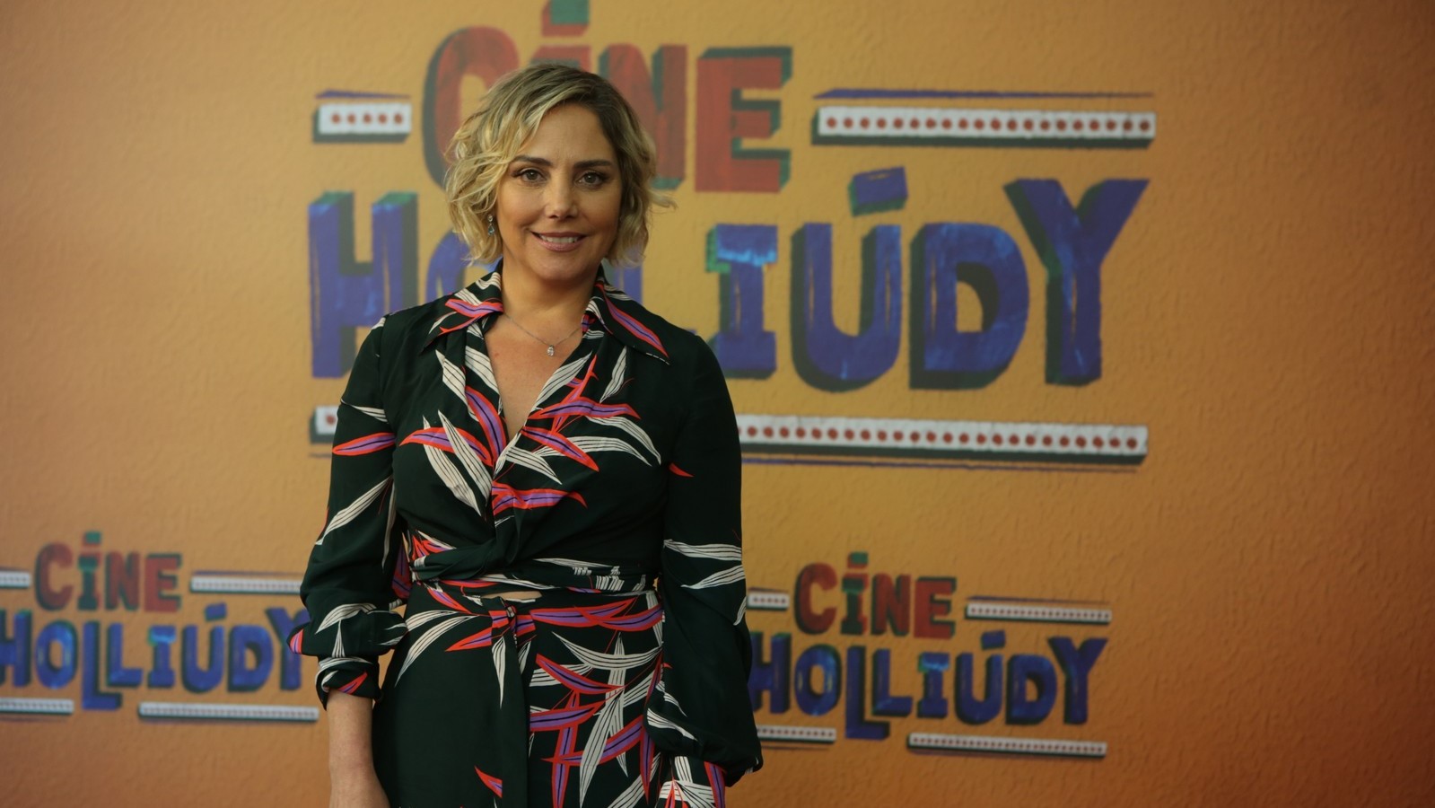 Heloisa Perissé no lançamento da série de Cine Holliúdy