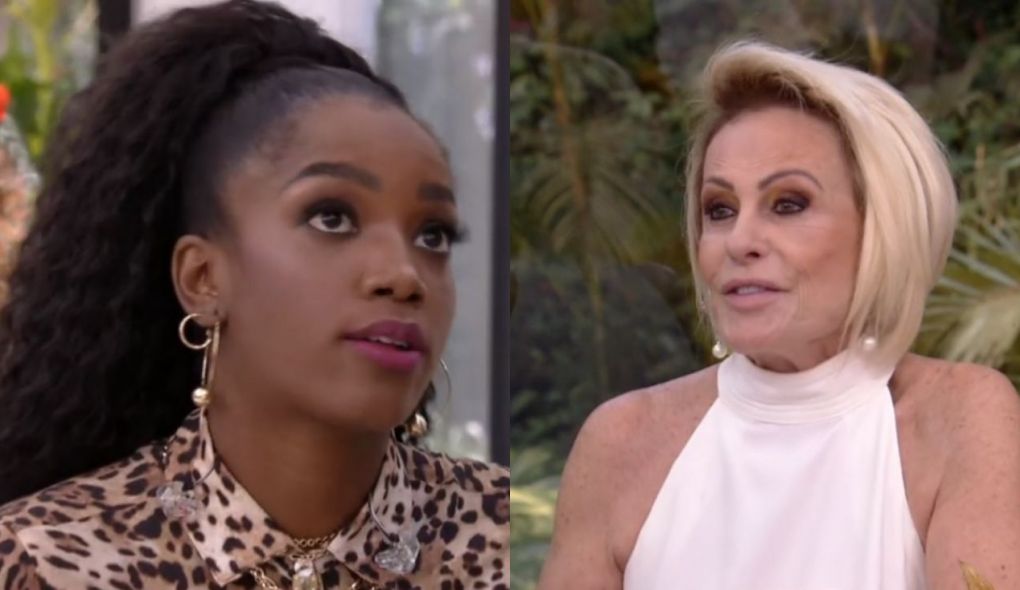 Iza e Ana Maria Braga no Mais Você