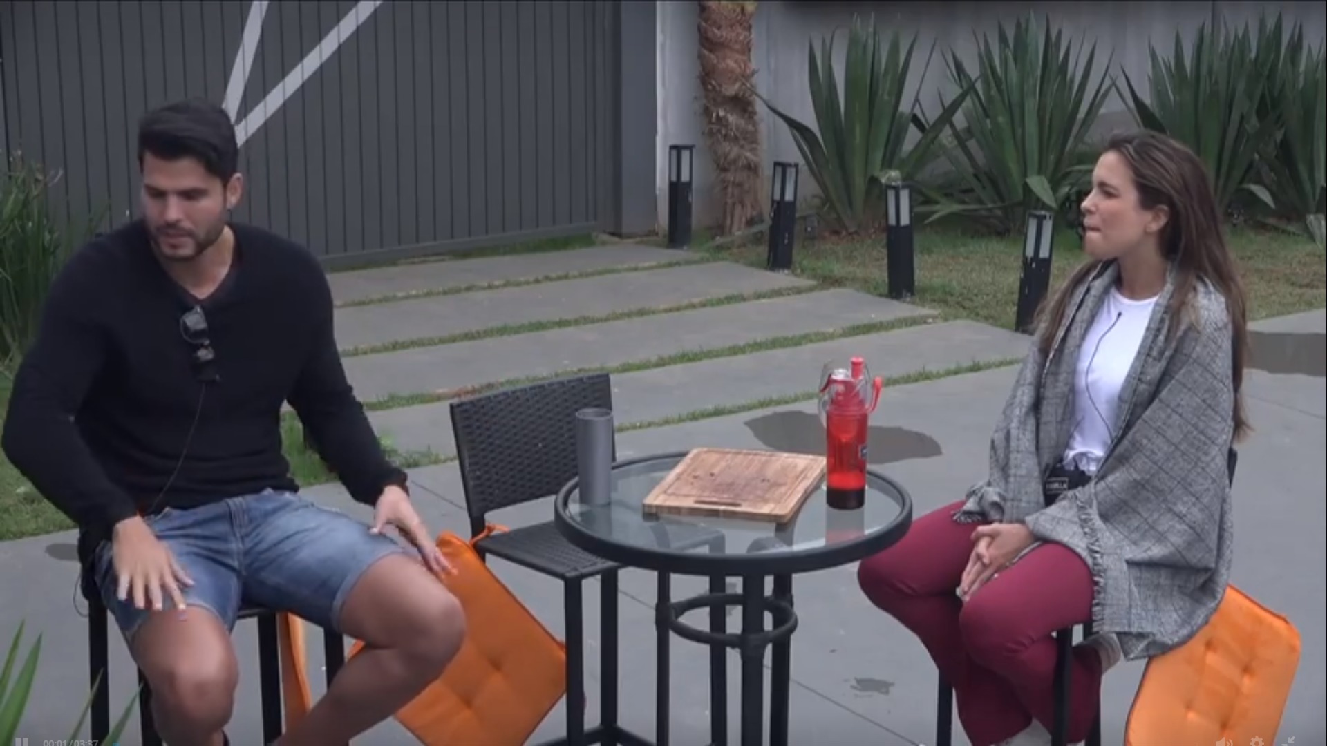 Marcelo Bimbi e Kamilla Salgado