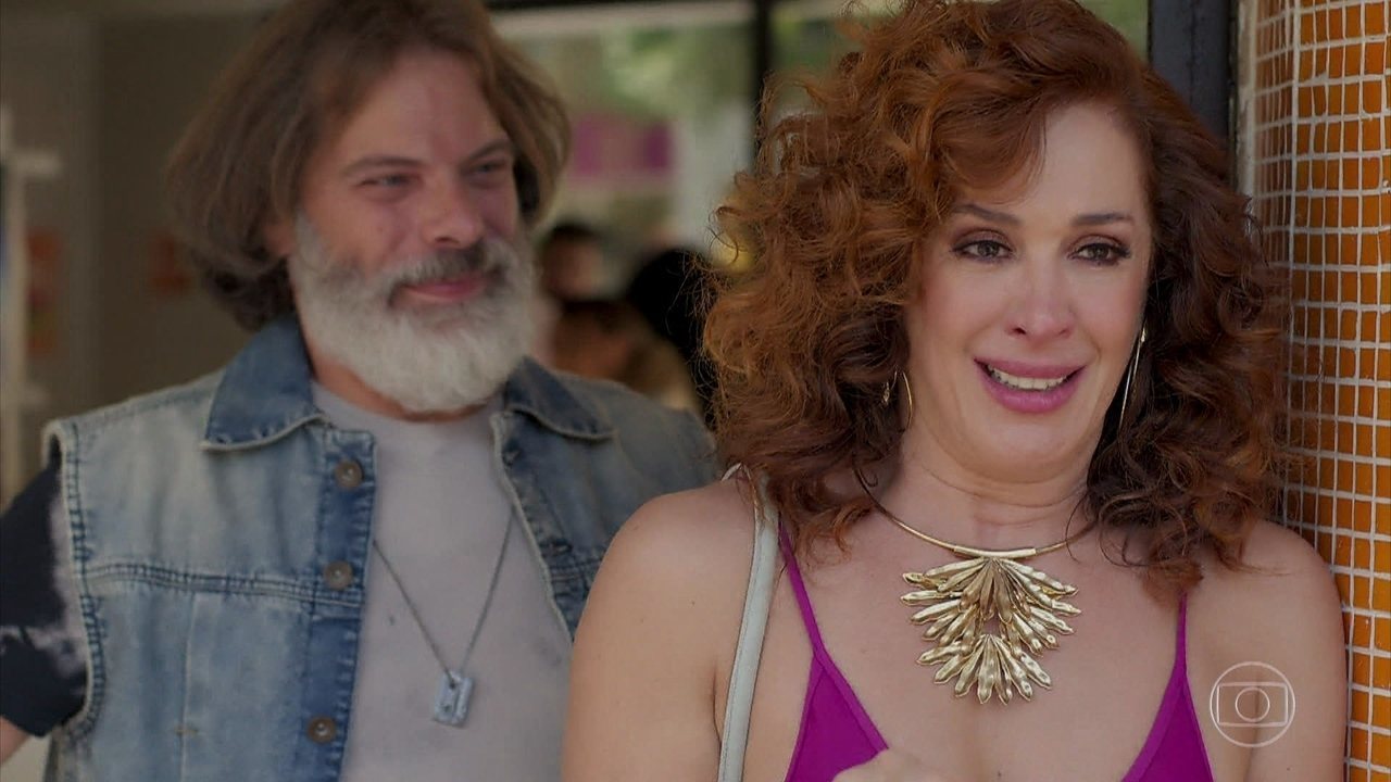 Lidiane (Claudia Raia) e Jofre (Luiz Henrique Nogueira) em Verão 90