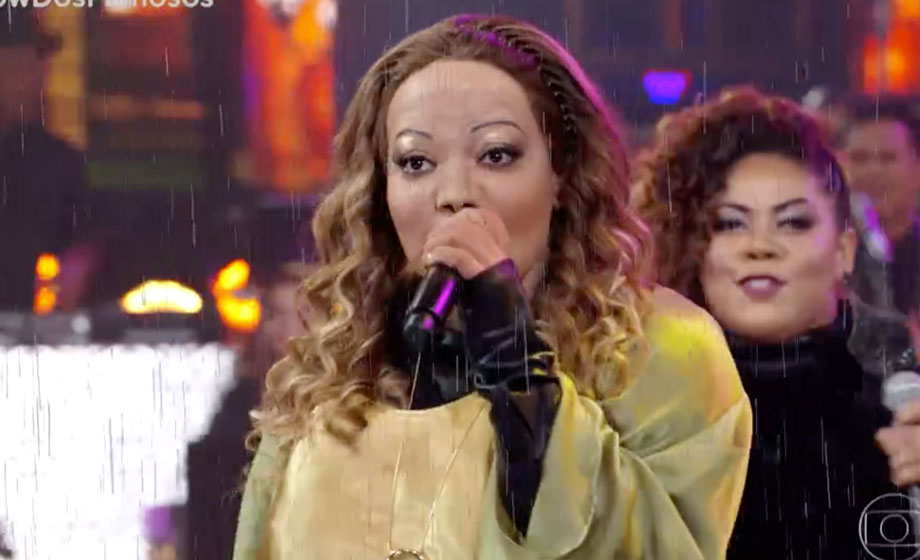 Ludmilla encarnou Deise Cipriano no Show dos Famosos (Divulgação / Globo)