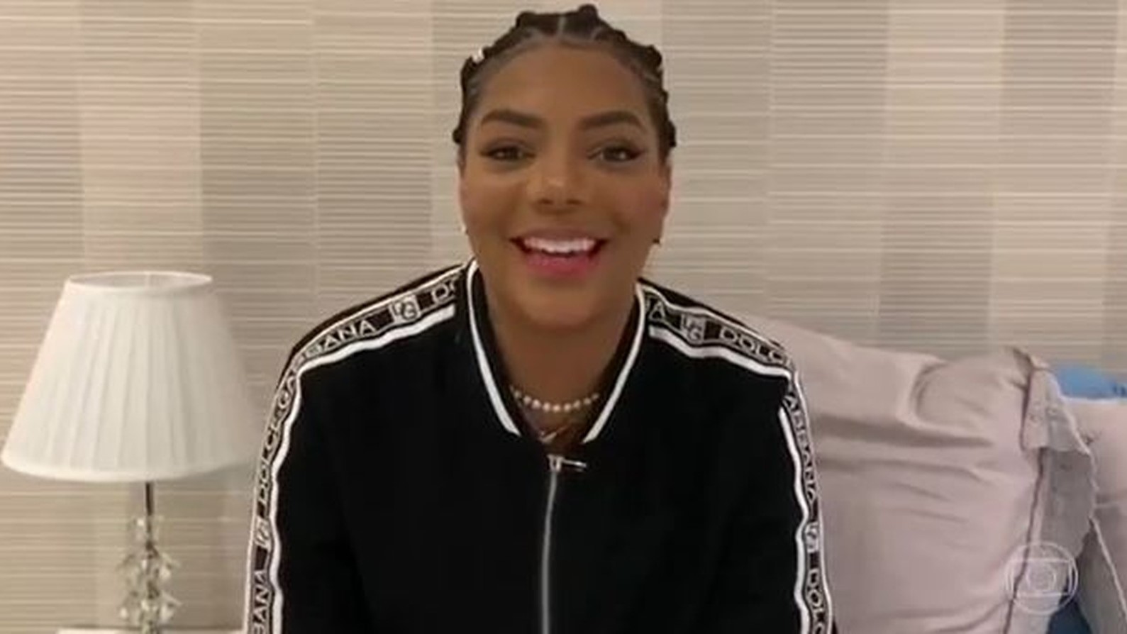 Ludmilla comenta sobre seu estado de saúde no programa Domingão do Faustão