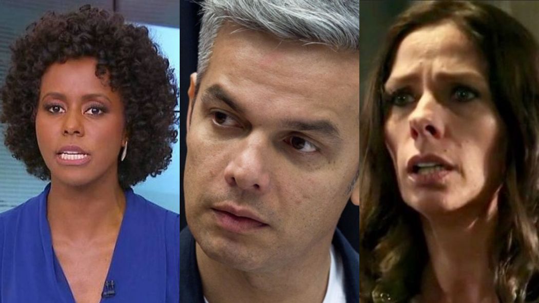 Maju Coutinho, Otaviano Costa e Adriane Galisteu