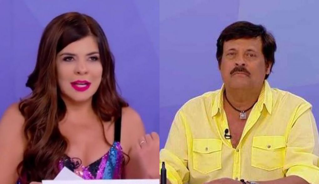Mara Maravilha e Carlinhos Aguiar no Programa Silvio Santos
