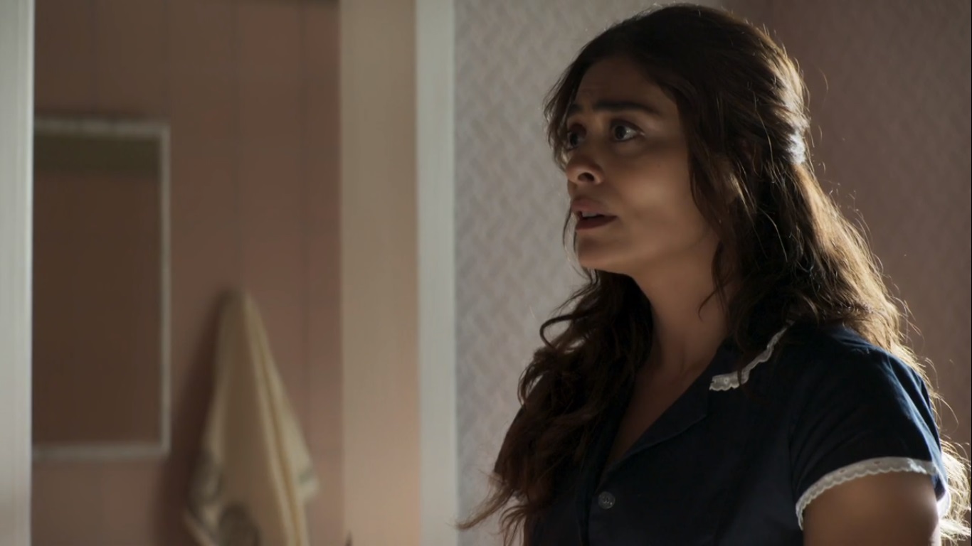 Maria da Paz (Juliana Paes) descobre que está grávida em A Dona do Pedaço