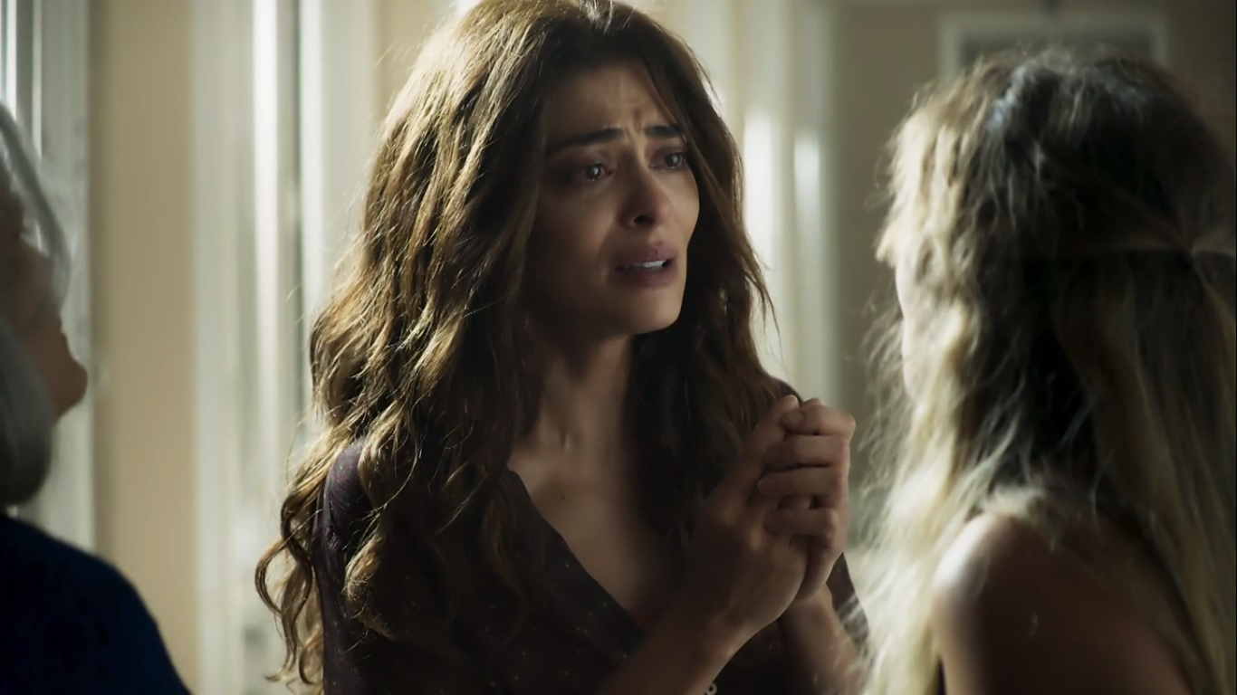 Maria da Paz (Juliana Paes) recebe ameaça de Ticiana em A Dona do Pedaço