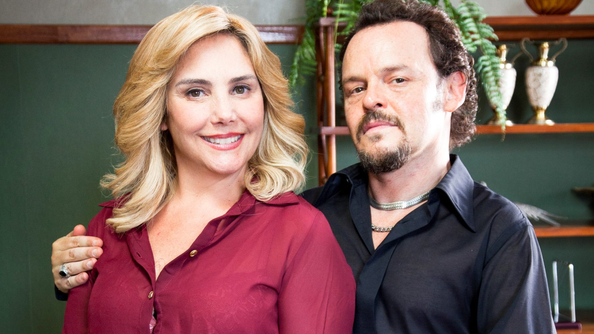 Personagens Maria do Socorro e Olegário