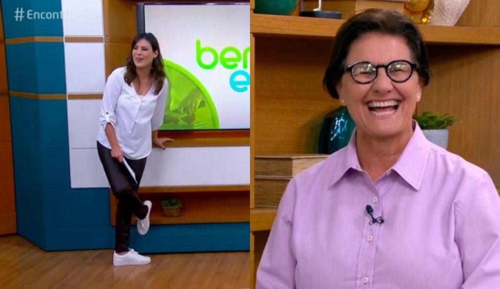 Michelle Loreto e Dra. Ana Escobar no Bem Estar, quadro do Encontro