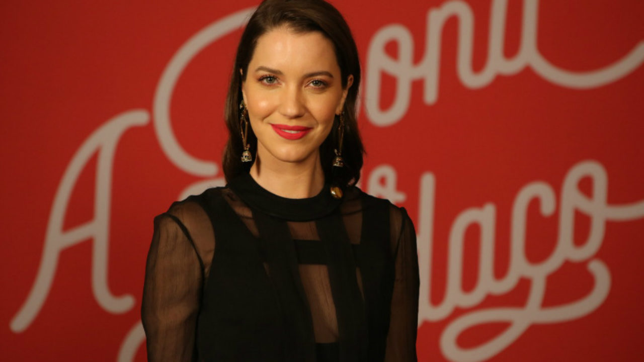 Nathalia Dill no lançamento de A Dona do Pedaço