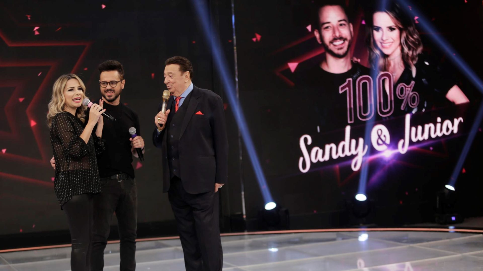 Programa Raul estreia quadro 100% Sandy & Junior