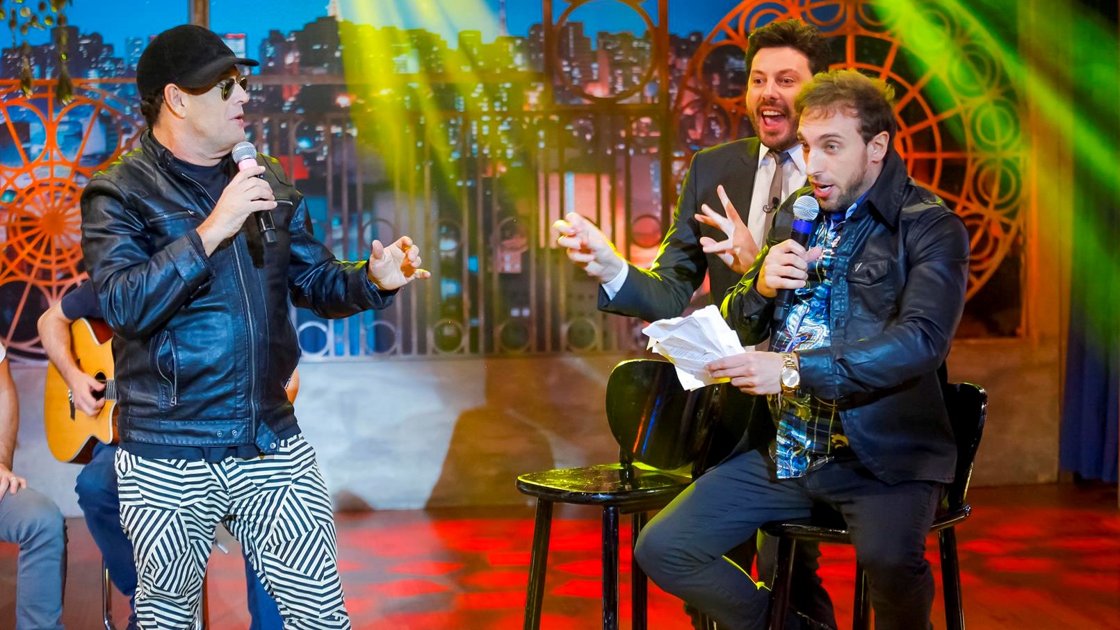 Sérgio Mallandro no The Noite com Danilo Gentili