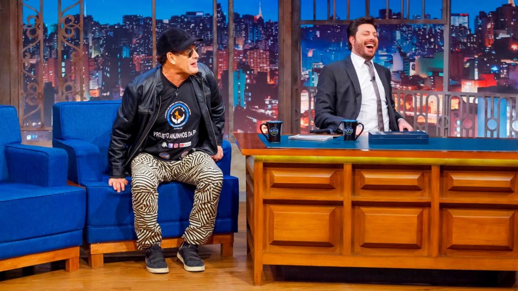 Sérgio Mallandro no The Noite com Danilo Gentili