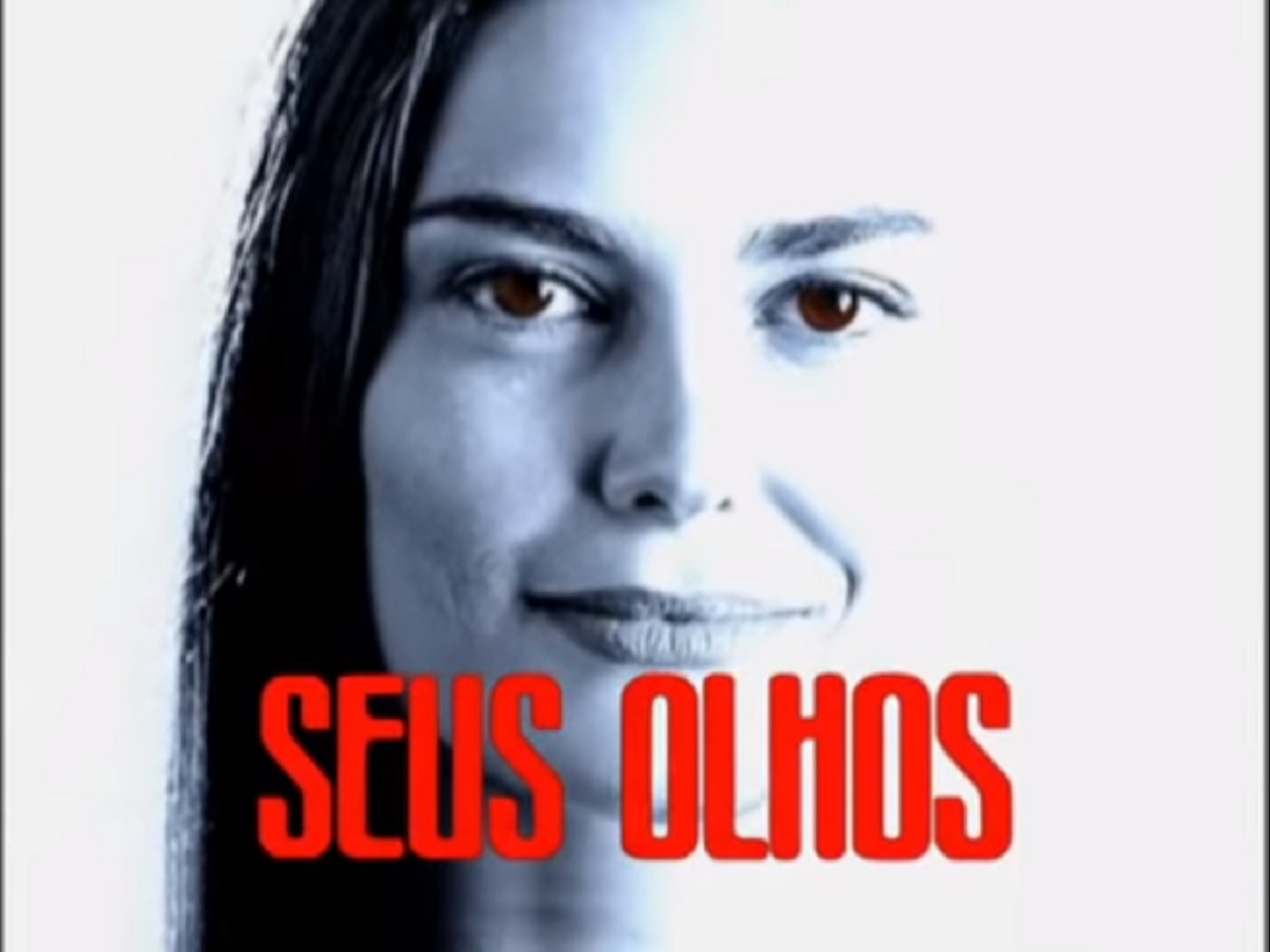 Logotipo da novela Seus Olhos, produzida pelo SBT (Reprodução/SBT)
