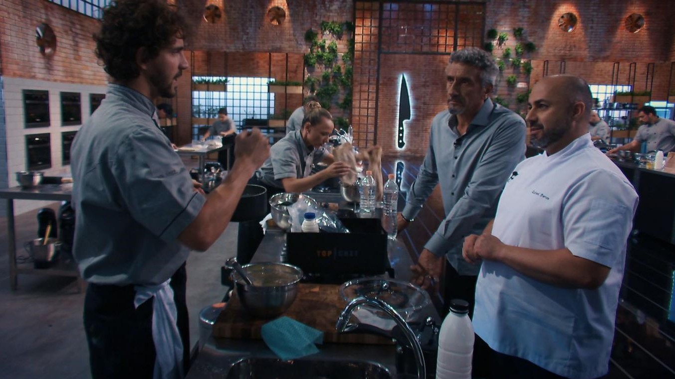 Cena do reality Top Chef Brasil