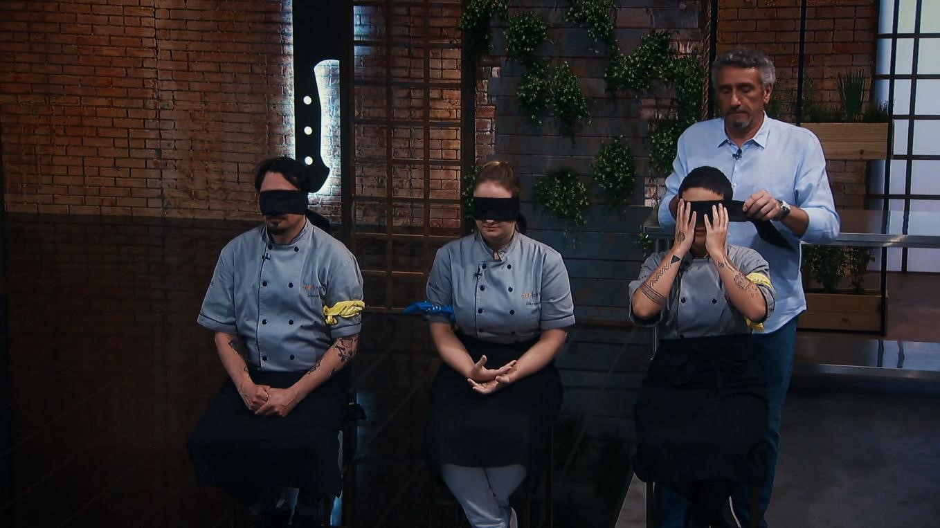 Cena do programa Top Chef Brasil