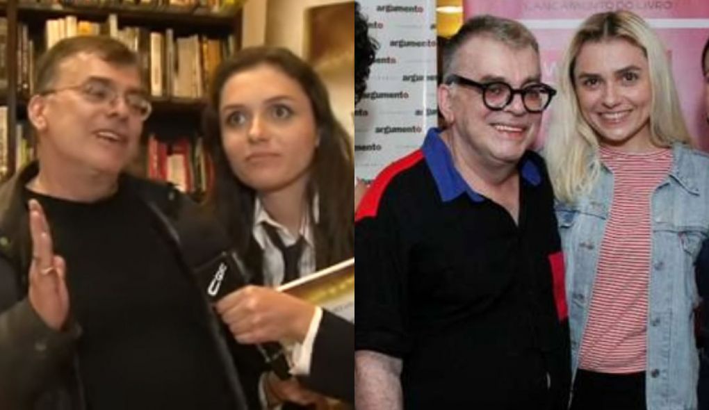 Walcyr Carrasco e Monica Iozzi