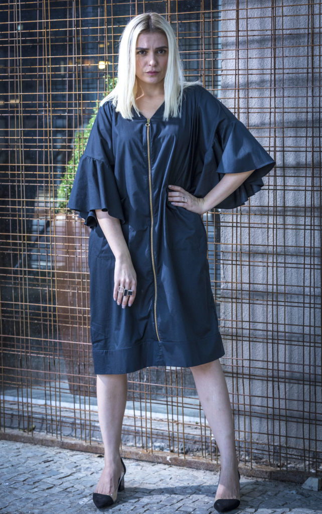 Kim (Monica Iozzi) em A Dona do Pedaço