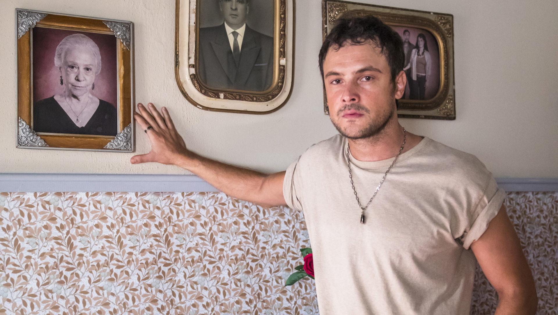 Chiclete ( Sergio Guizé ), de A Dona do Pedaço