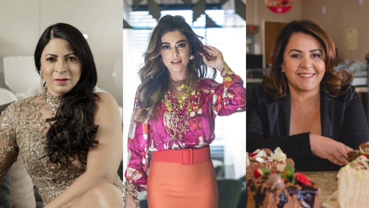 Sylvia Design, Maria da Paz (Juliana Paes) e Cleusa da Silva