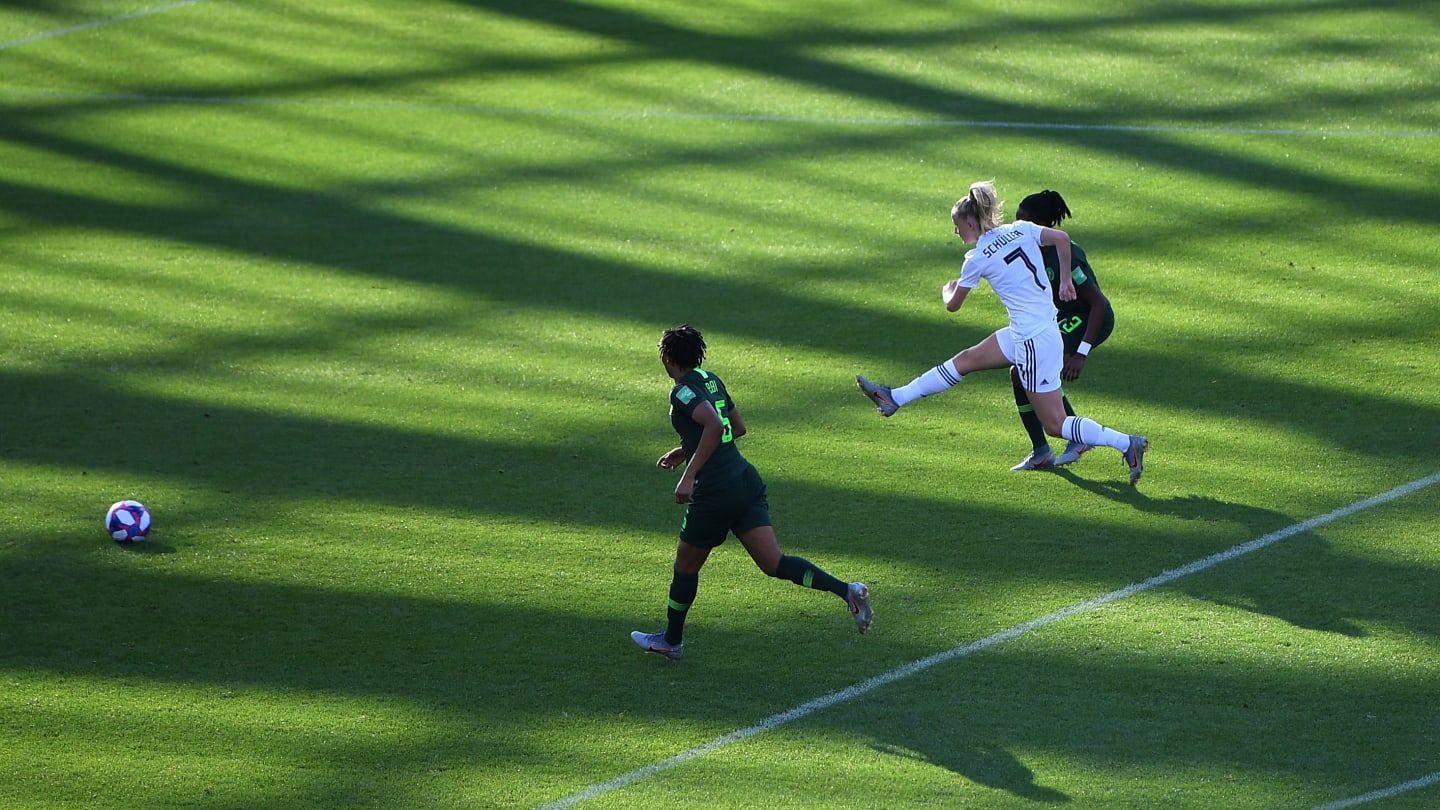 Chute a gol da Alemanha