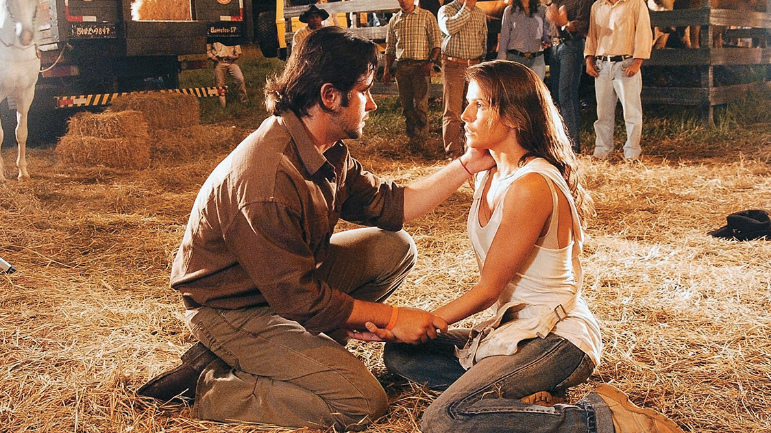 Deborah Secco e Murilo Benício na novela América, da Rede Globo (Divulgação / Globo)