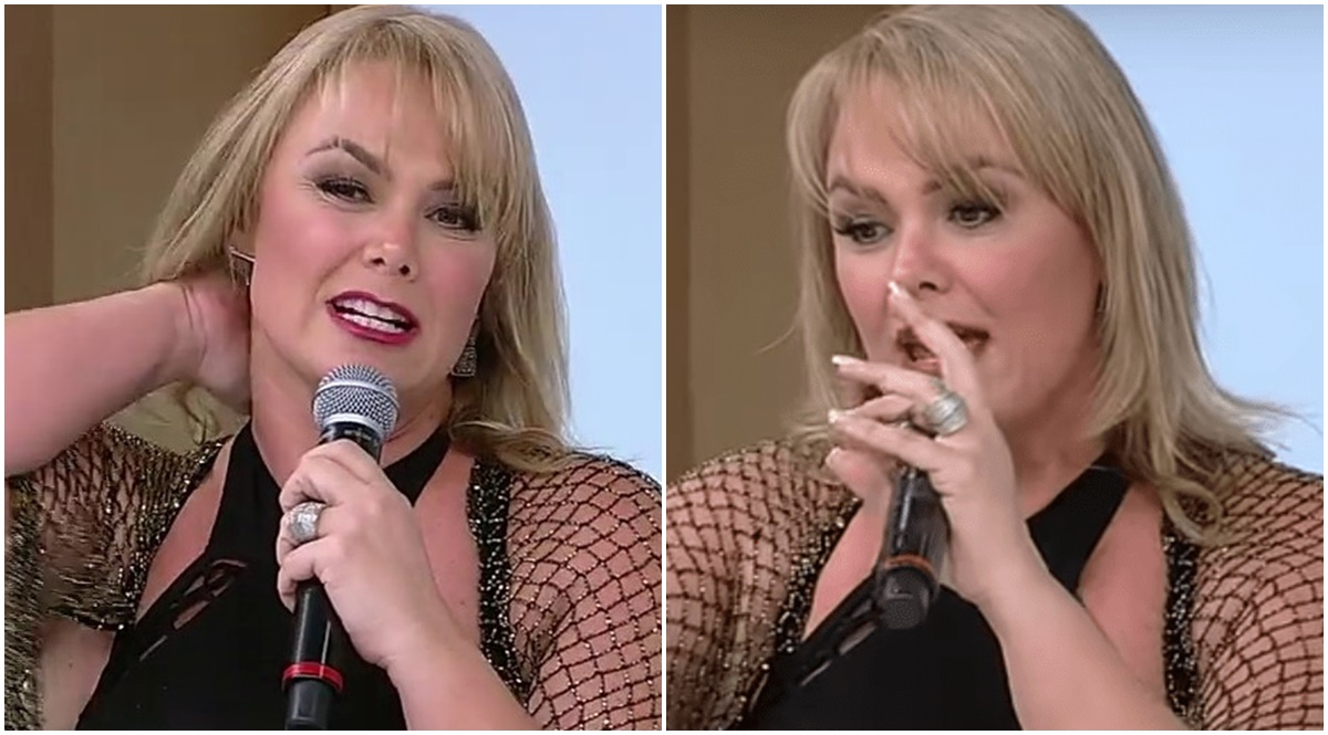 Ana Paula Almeida, a ex-paquita Pituxita (Reprodução / RedeTV!)