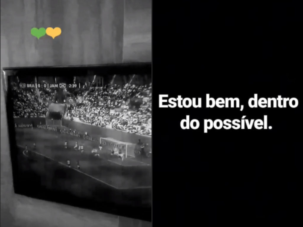 Últimas postagens de Rafael Miguel e sua namorada, Isabela, respectivamente