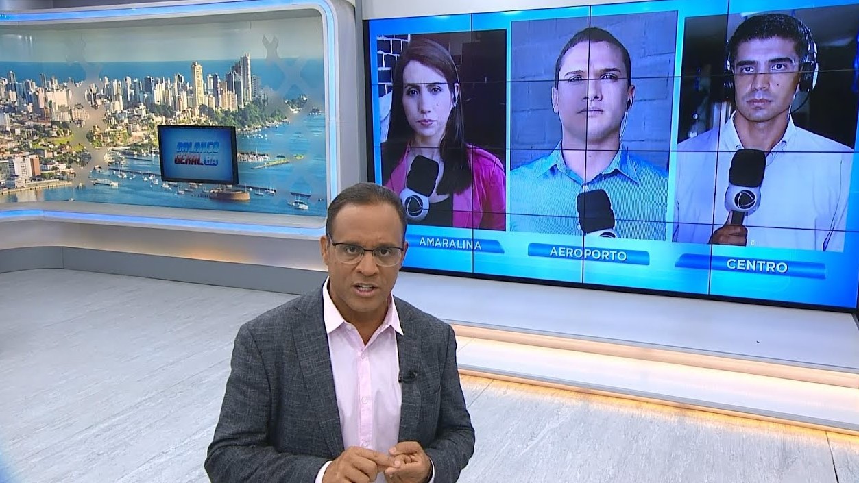 Zé Eduardo, apresentador do Balanço Geral BA da Record TV Itapoan