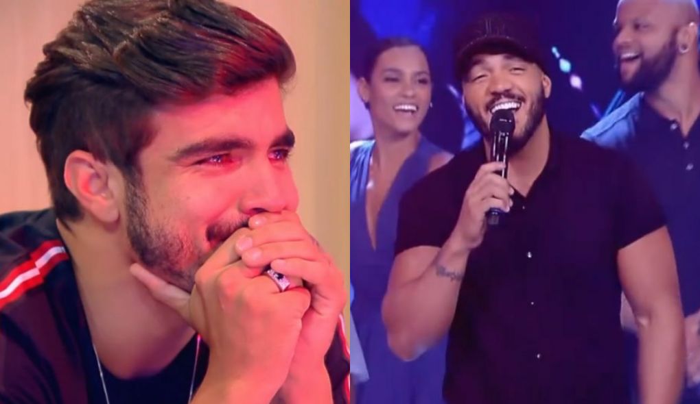 Caio Castro e Belo no Tamanho Família