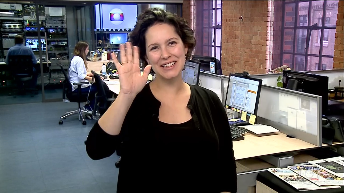Cecília Malan no Bom Dia Brasil